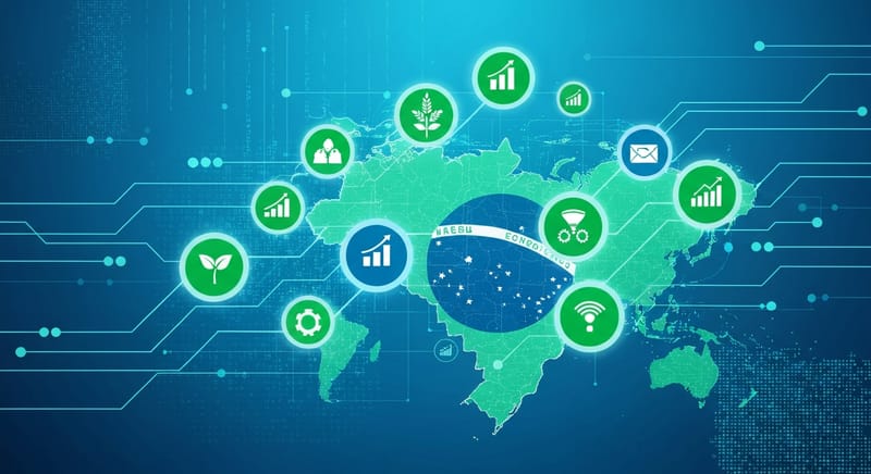 A inteligência artificial na economia brasileira