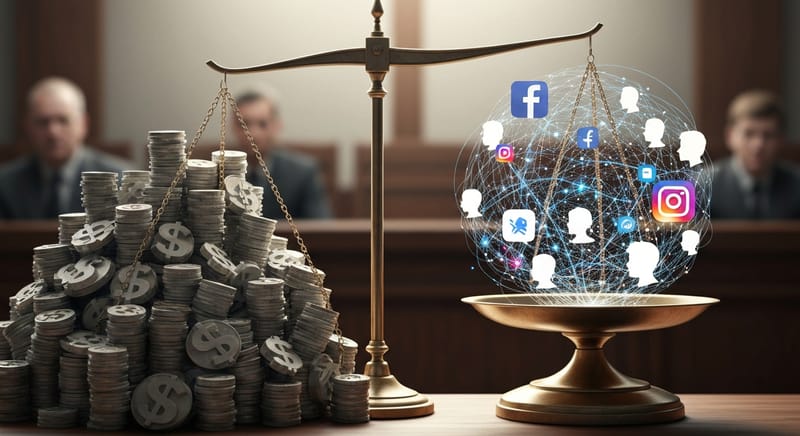 Meta vê risco de multa de US$ 1,4 trilhão em ação sobre facebook e instagram