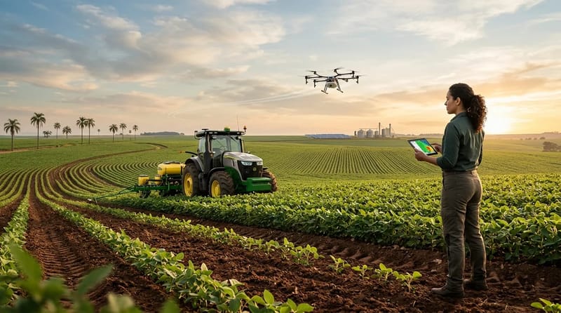 Agronegócio 4.0 no brasil: a revolução tecnológica no campo