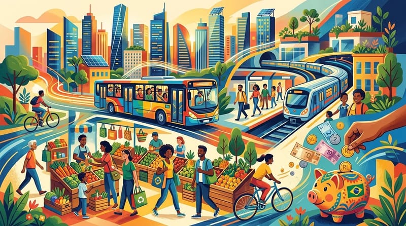 Estratégias para reduzir o custo de vida nas grandes cidades